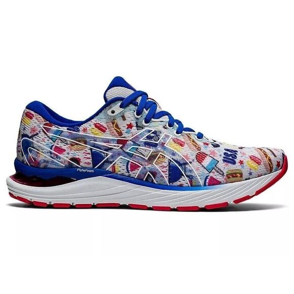 Asics Gel-Cumulus 23 "USA" Colorful Patriotic Limited Edition Sneakers Size 10 - Picture 1 of 5